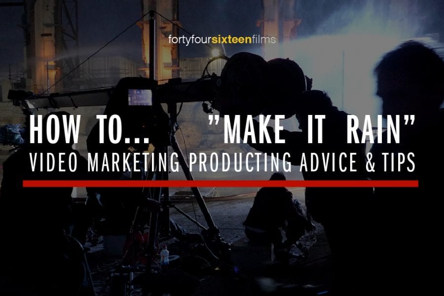 video production advice
